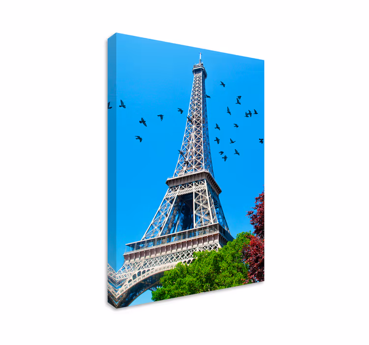 Quartos de cidades Torre eiffel - TenStickers