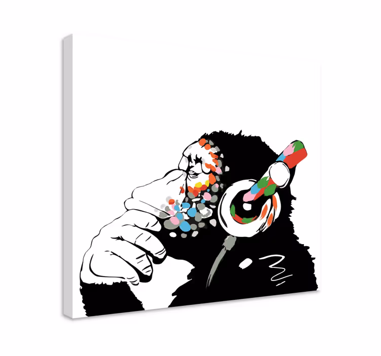 Quadro de música Mono banky música - TenStickers