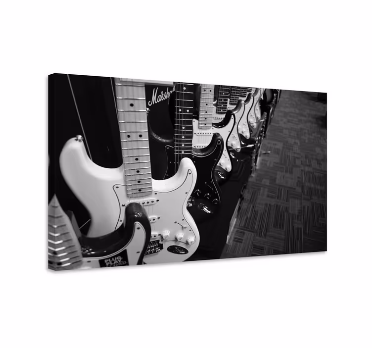 Quadro de música Guitarras electricas - TenStickers