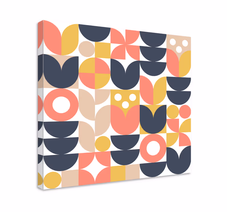 Quadro nórdico Nórdico geométrico - TenStickers
