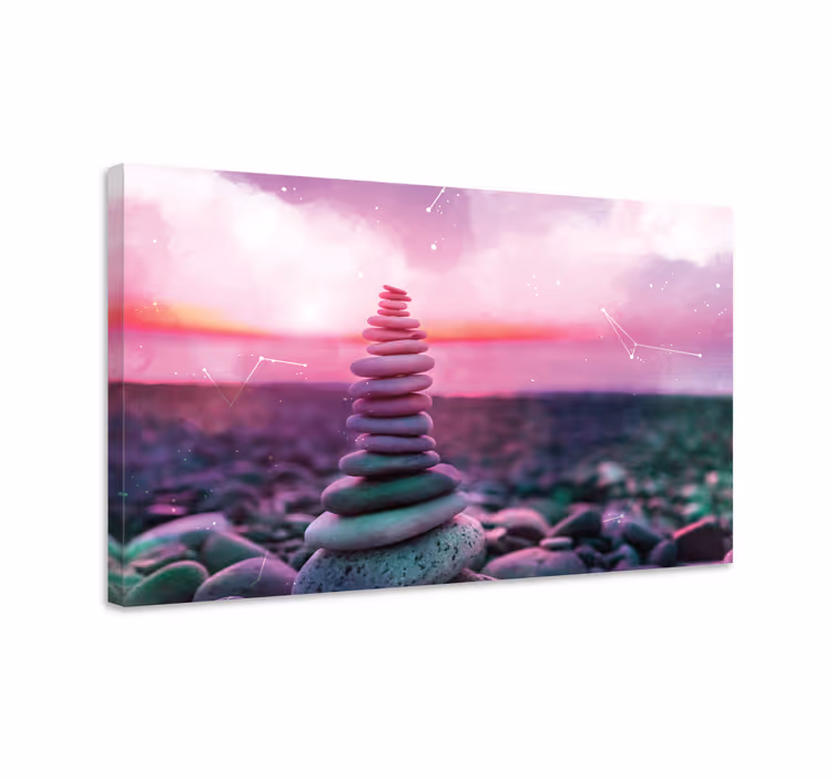 Quadro zen Pedras zen - TenStickers