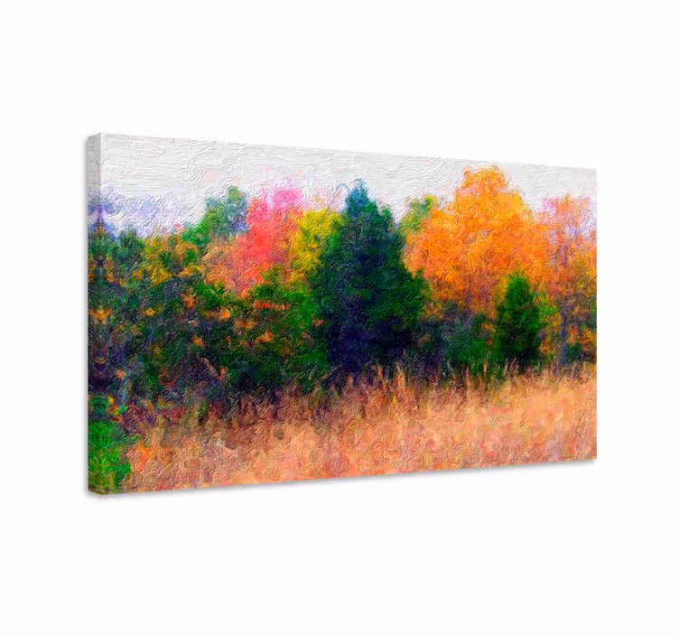Quadro de paisagem cenas vibrantes de outono - TenStickers