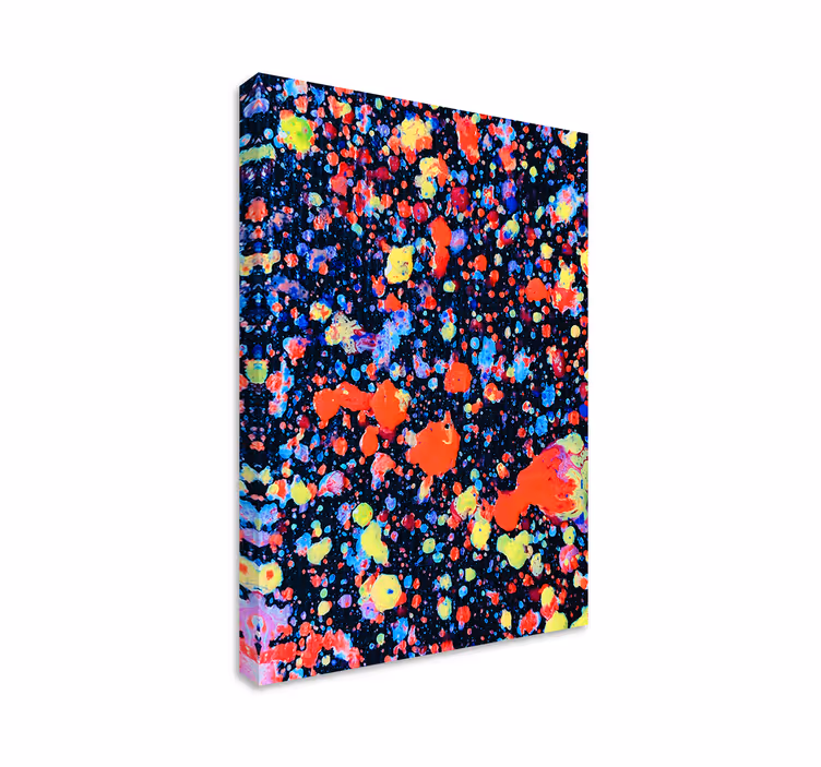 Quadro sala casamento Cores de explosão - TenStickers