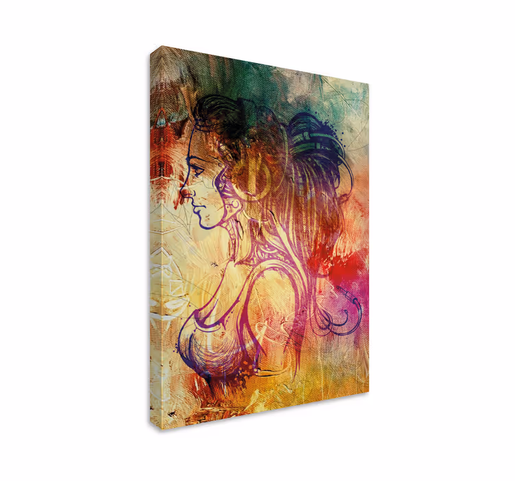 Quadro de arte Mente cheia de sonhos - TenStickers