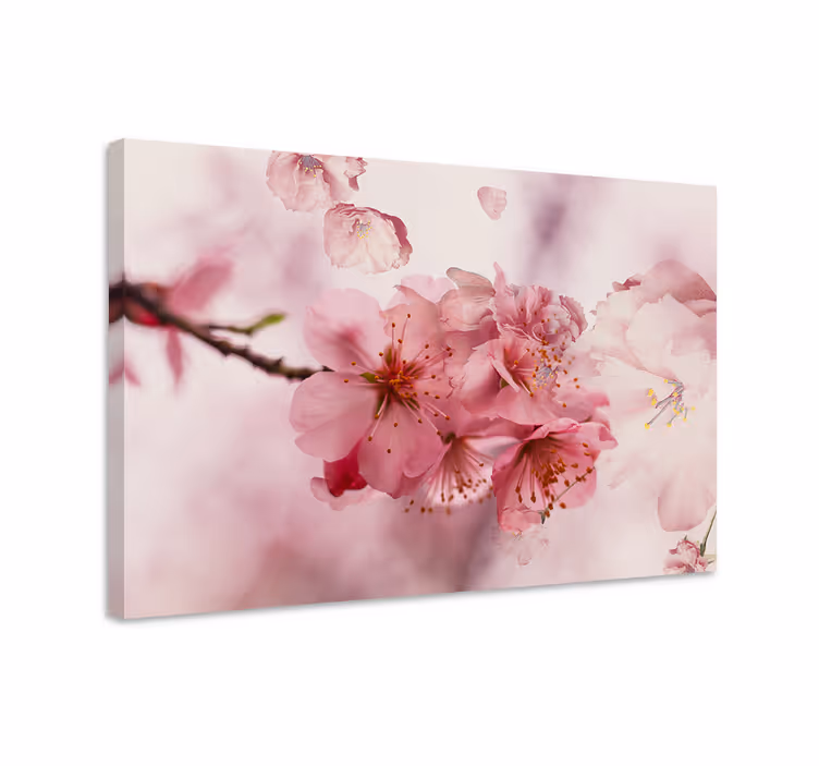 Quadro para a casa de banho Flores de banho - TenStickers