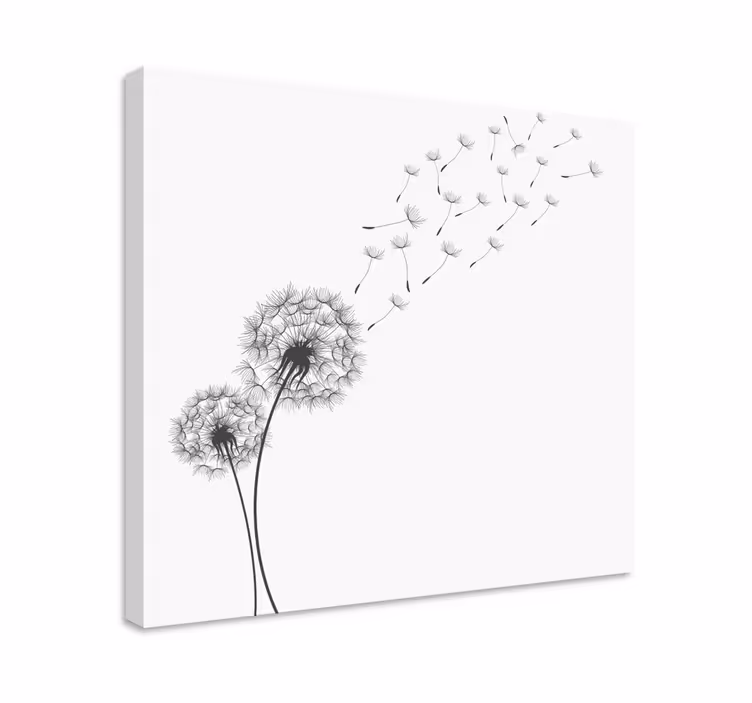 Quadro para quarto Dente de leão - TenStickers