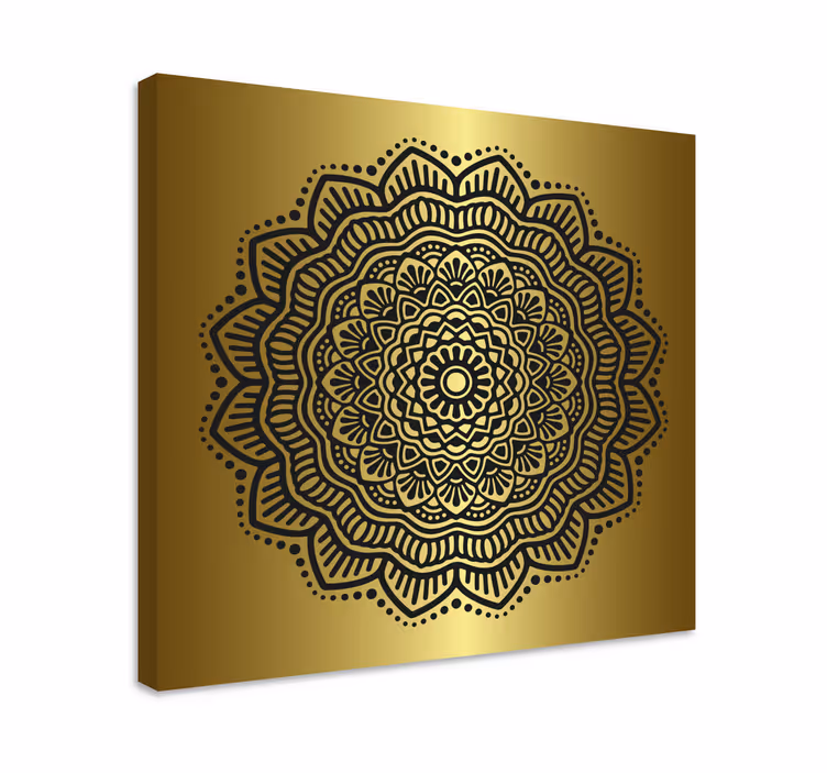 Quadro para hall de entrada Mandala - TenStickers