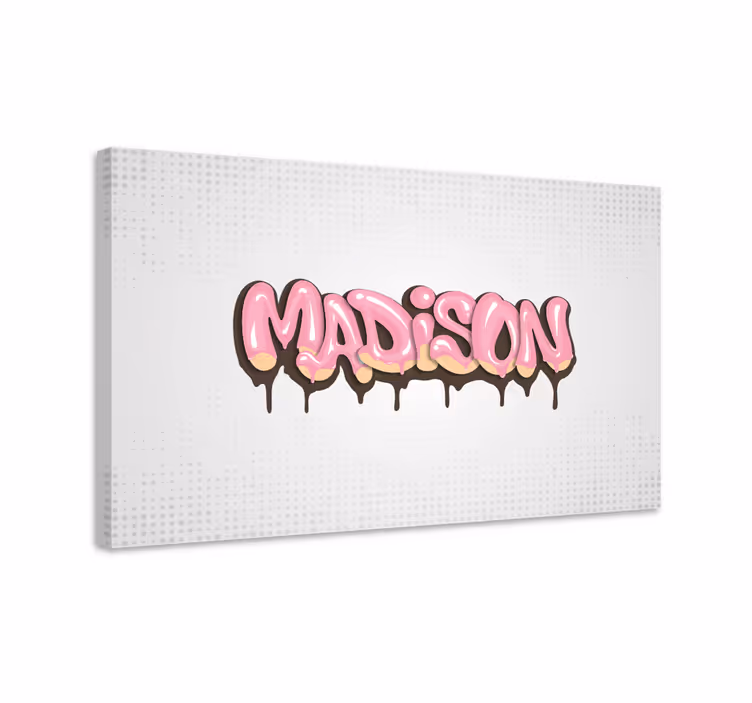 Quadro juvenil Graffiti juvenil personalizável - TenStickers