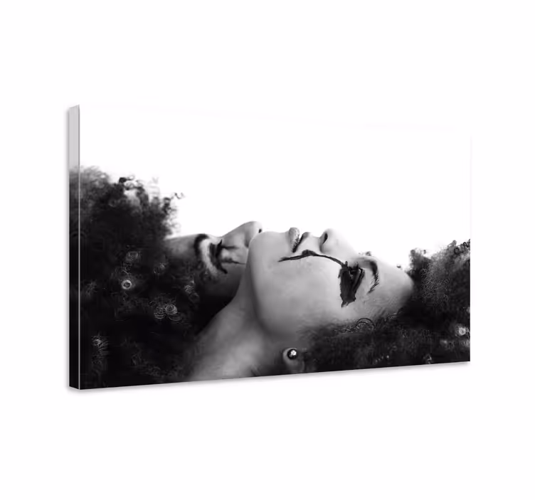 Quadros decorativos personagens faces duplas introspectivas - TenStickers