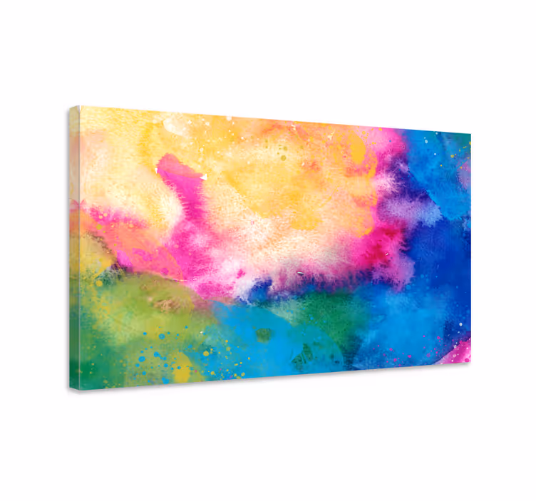 Quadro moderno Explosão artística - TenStickers