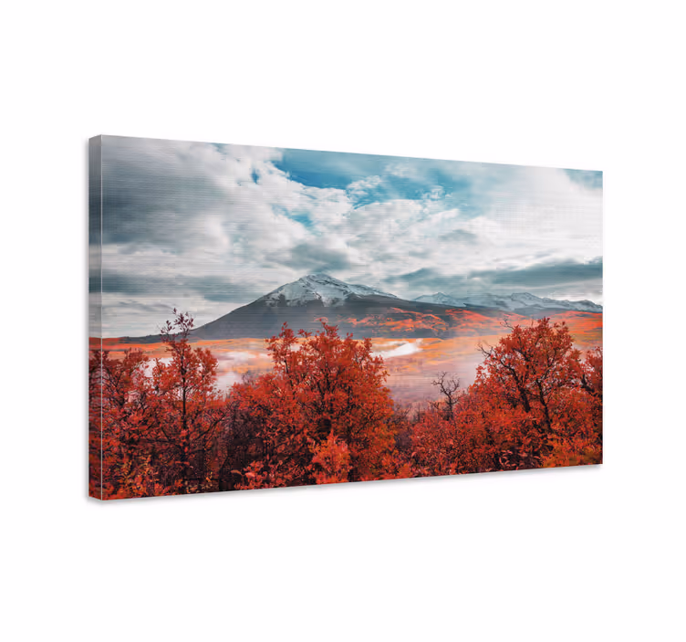 Quadro de paisagem vista majestosa da montanha - TenStickers