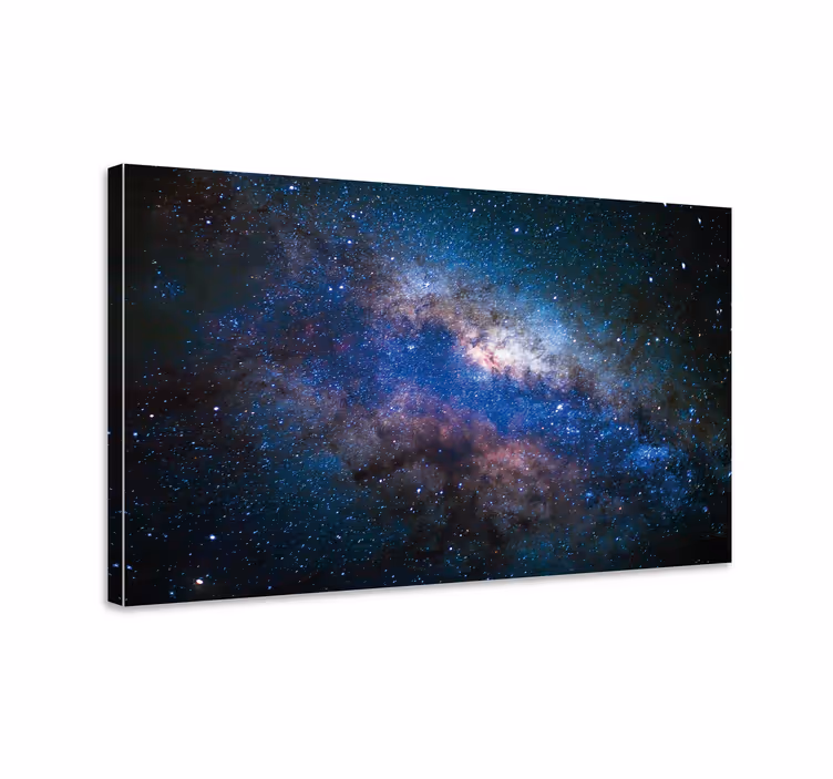 Quadro de paisage Galáxia silenciosa com estrelas - TenStickers