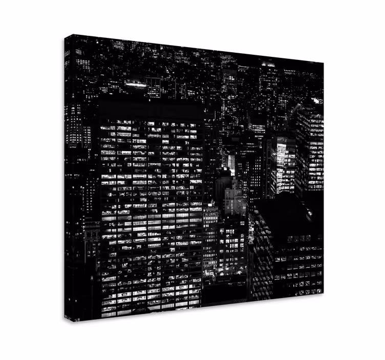 Quadro de paisage Cidade - TenStickers