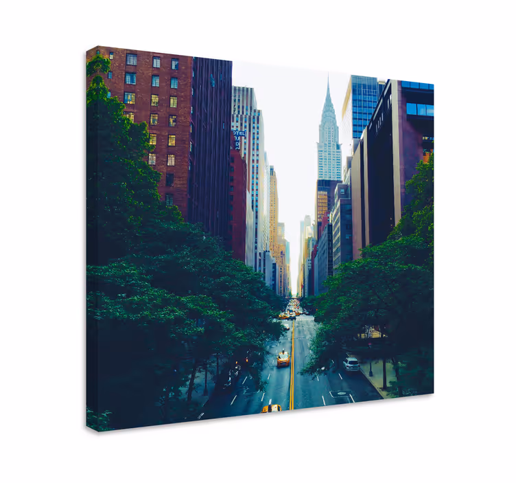 Quadro de cidade paisagem urbana de manhattan - TenStickers