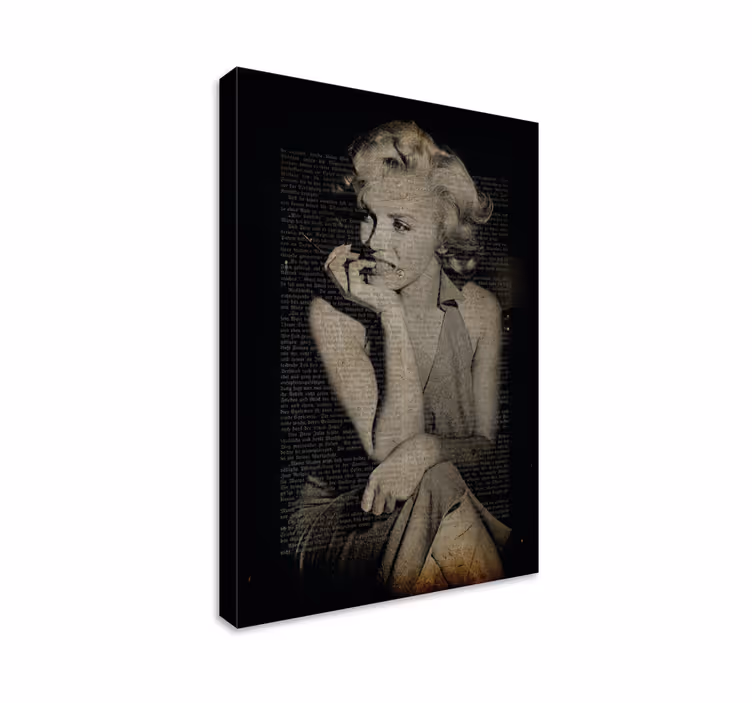 Quadros decorativos personagens ícones do hollywood clássico - TenStickers