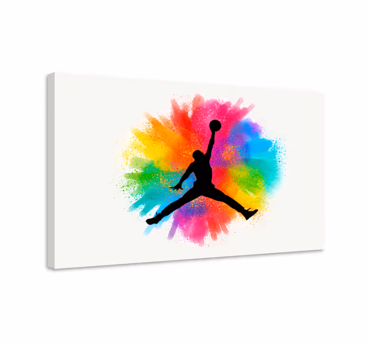 Quadro juvenil Michael jordan legal basquete - TenStickers