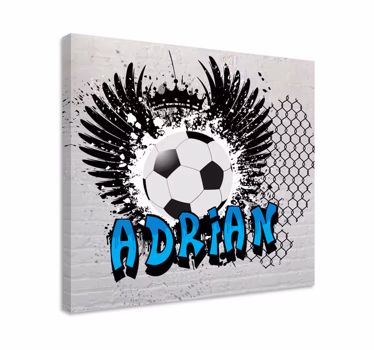 Quadros de desportos com design inspirado no futebol - TenStickers