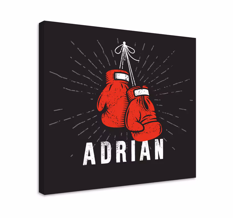 Quadros de desportos expositores de luvas de boxe - TenStickers