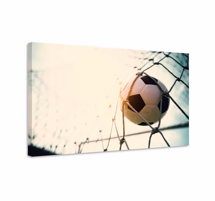 Quadros de desportos gol de bola de futebol - TenStickers