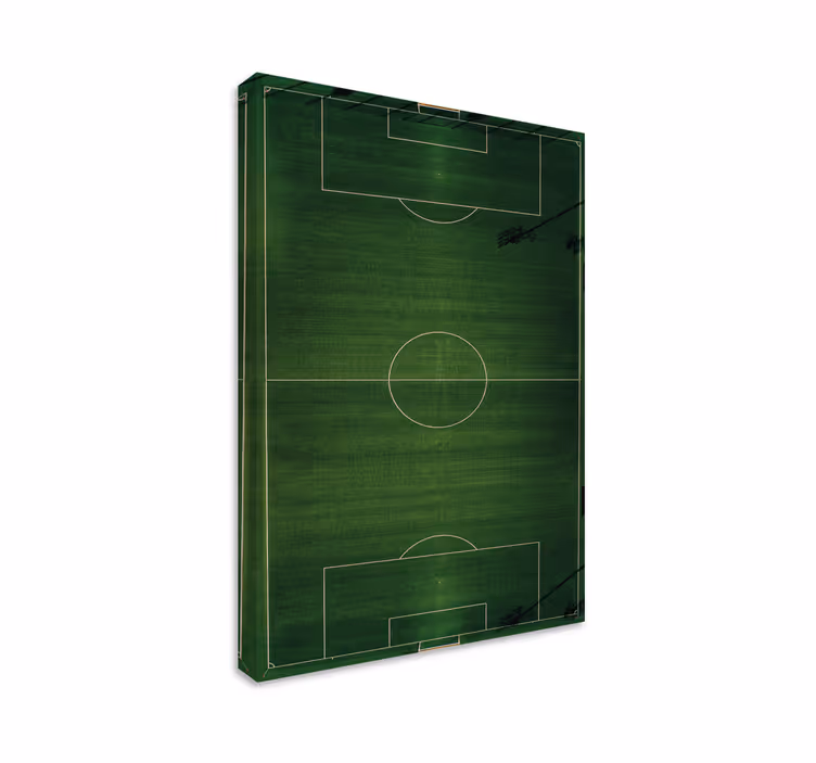 Quadros de desportos visão geral do campo de futebol - TenStickers