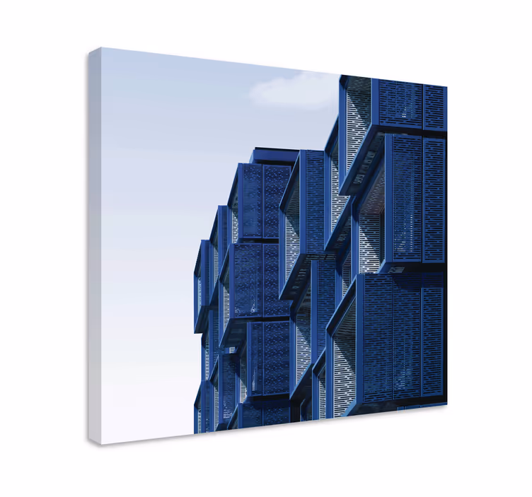 Quartos de cidades Exterior de edifícios modernos - TenStickers