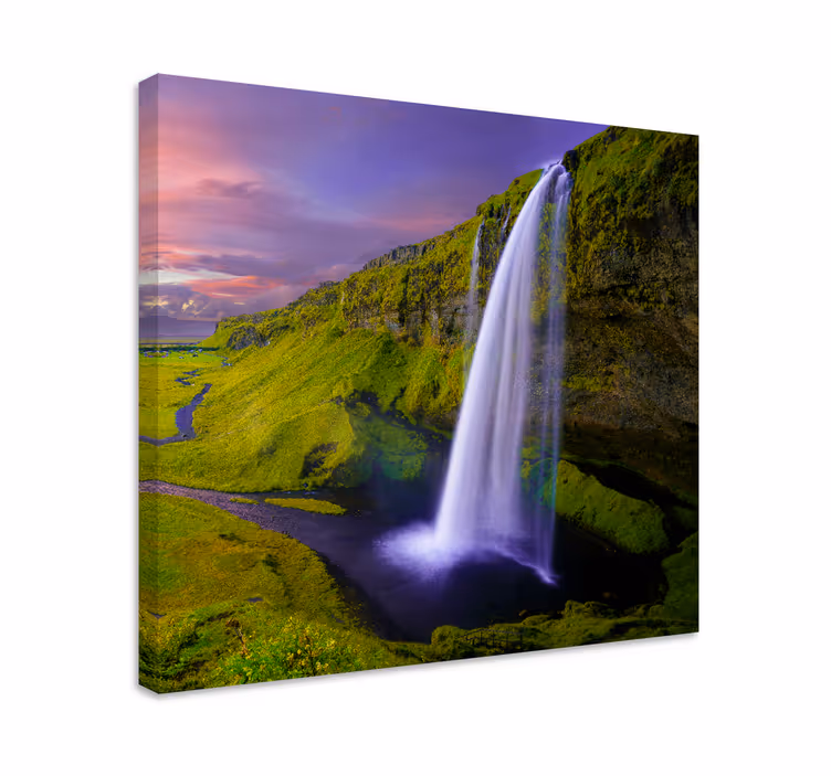 Quadro de paisagem vista da cachoeira majestosa - TenStickers