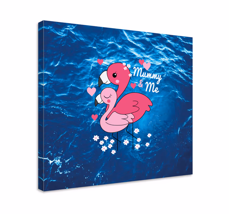 Quadro animais pássaros apaixonados - TenStickers