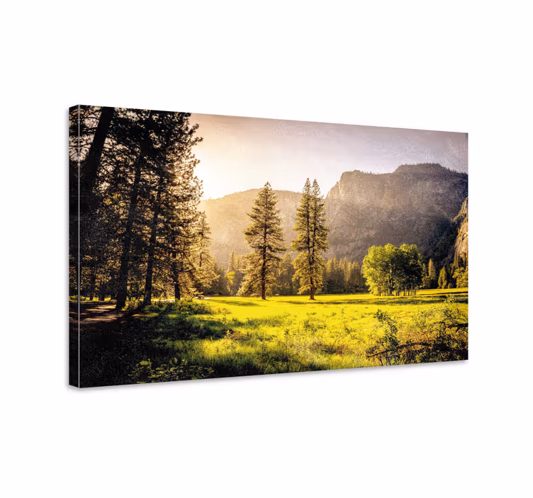 Quadro de paisagem montanhas majestosas - TenStickers
