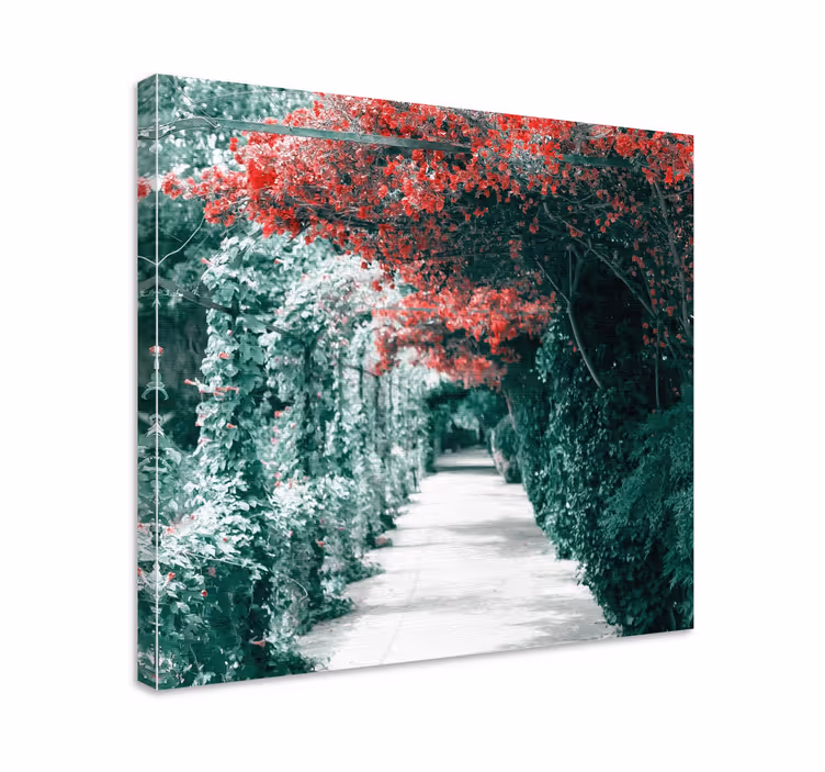 Quadro de flores Beco com - TenStickers