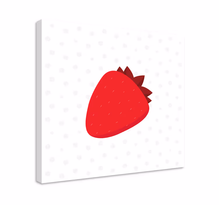 Quadro decorativo de vinícola doçura de morango - TenStickers