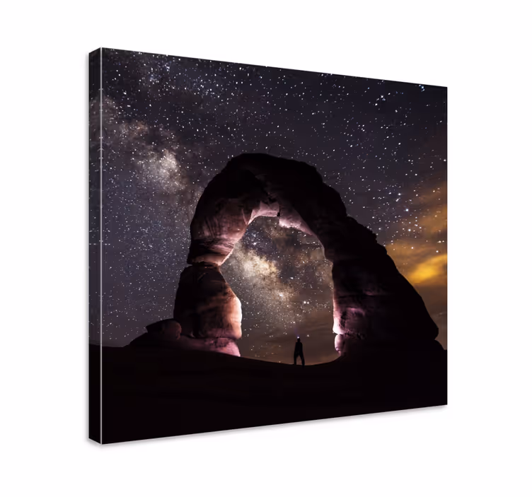 Quadro de paisage portal estrelado - TenStickers