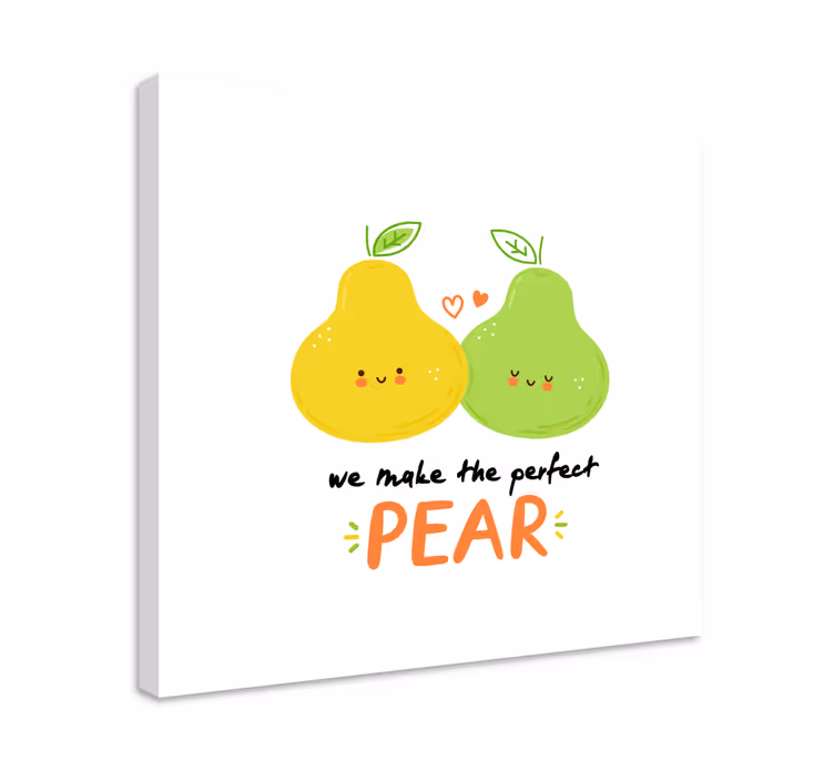 Quadro decorativo de vinícola frutas em harmonia - TenStickers
