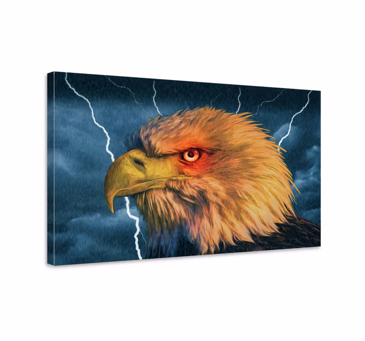 Quadro de cães retrato de Águia majestosa - TenStickers