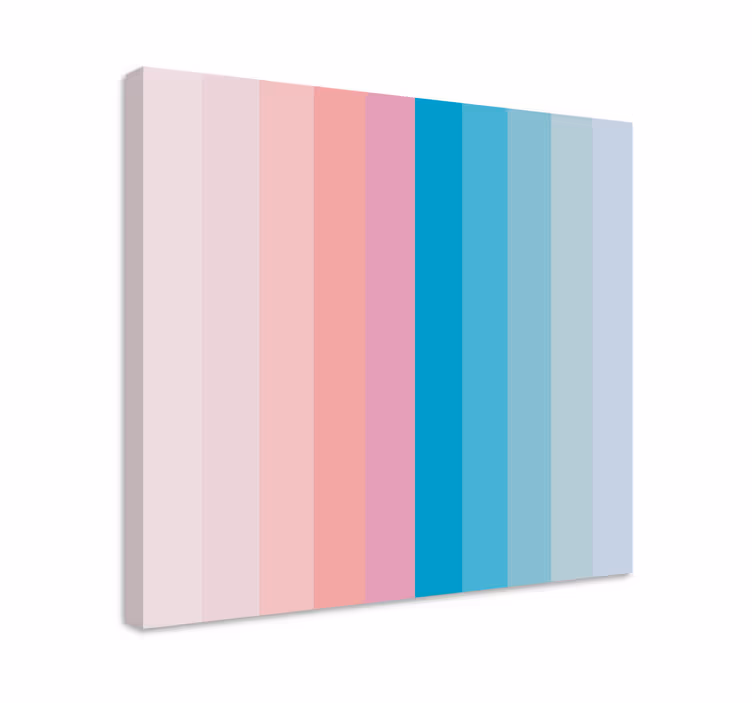 Quadro decorativo ornamental em tons de gradiente suave - TenStickers