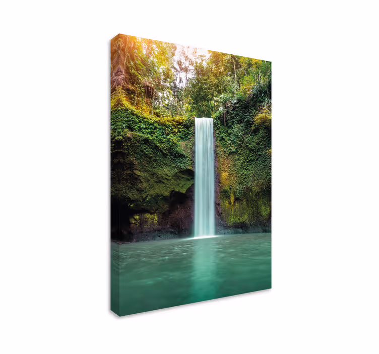 Quadro de paisagem cachoeira tranquila - TenStickers