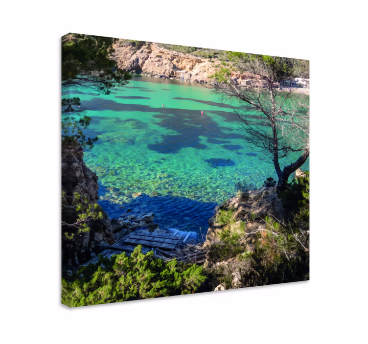 Quadro de paisagem oceano sereno - TenStickers