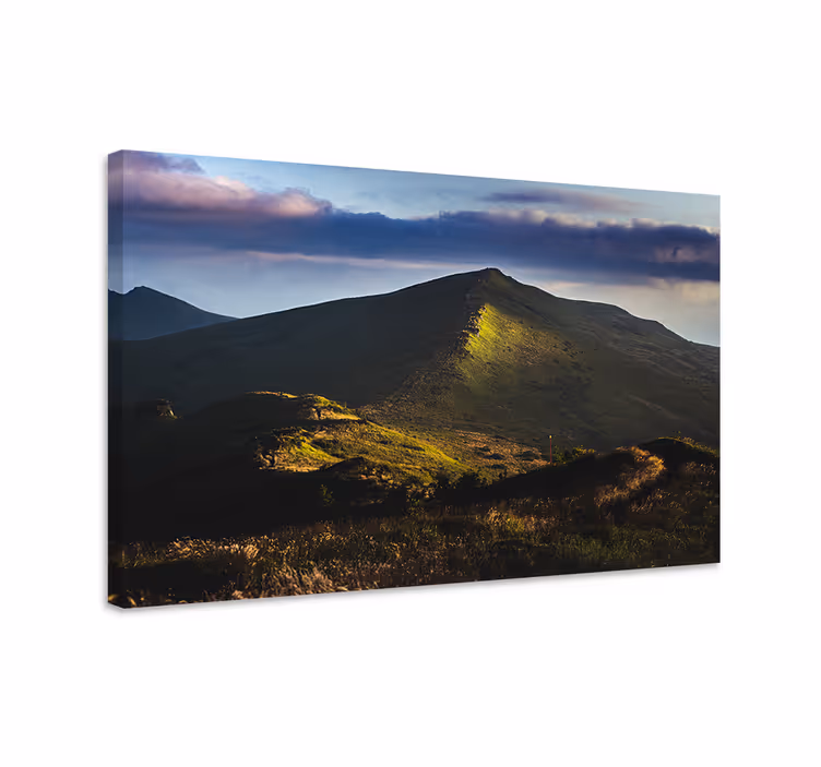 Quadro de paisagem vista do pico da montanha - TenStickers