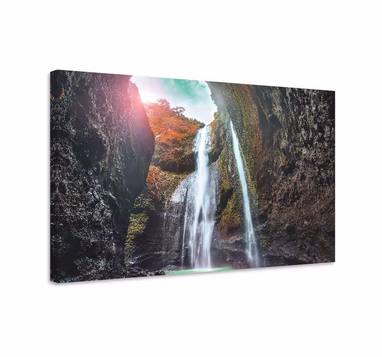 Quadro de paisage grande cascata - TenStickers