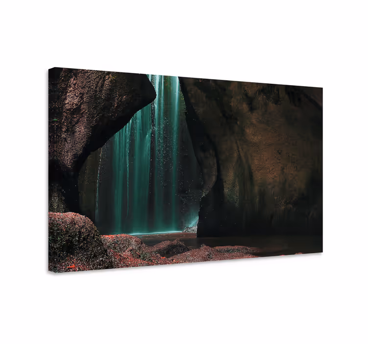 Quadro de paisage cena de cachoeira mística - TenStickers