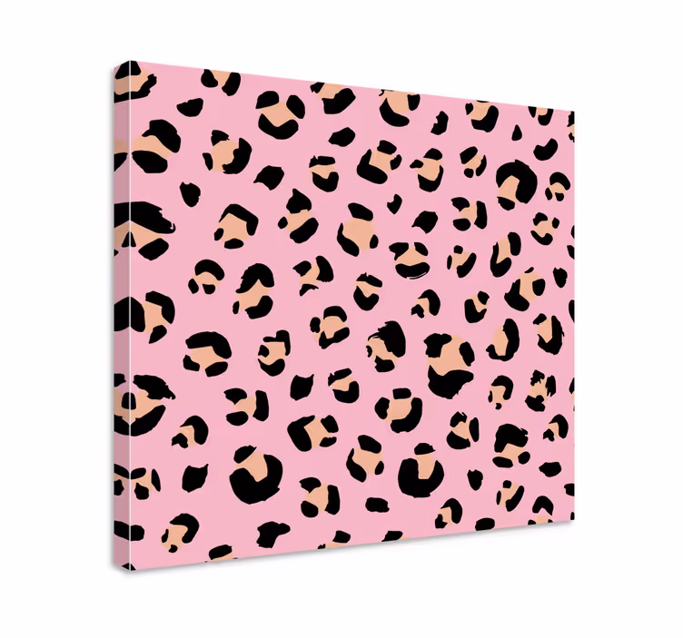 Quadro animais com estampa de manchas de leopardo - TenStickers