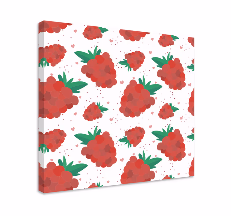 Quadro Decorativo de vinícola delícia de framboesa - TenStickers