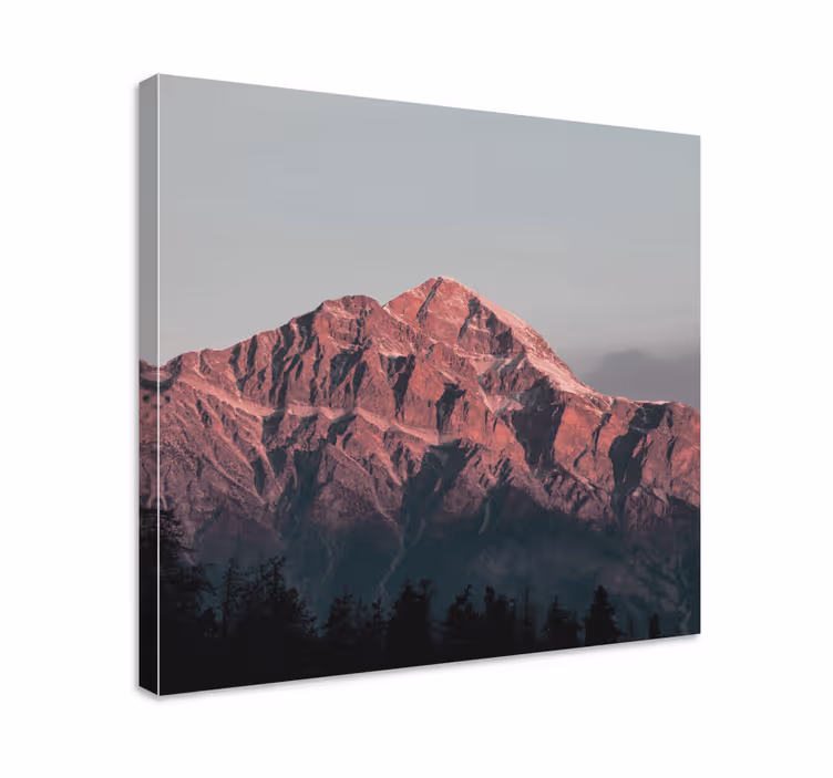 Quadro de paisagem cumes das grandes montanhas - TenStickers