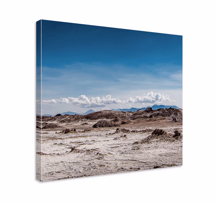 Quadro de paisage vasto terreno rochoso - TenStickers