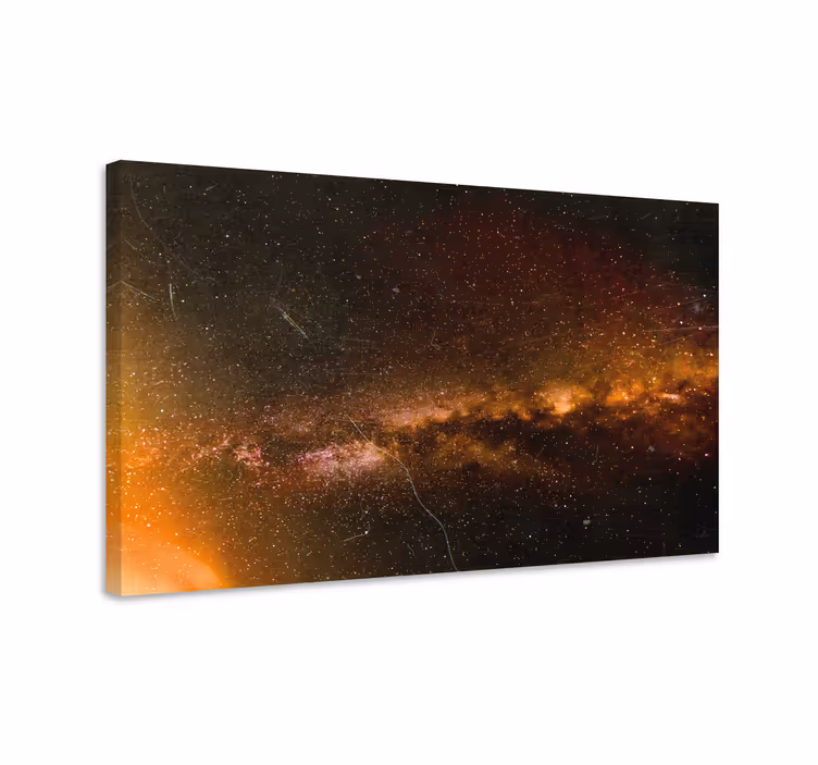 Quadro decorativo ornamental cena galáctica cósmica - TenStickers