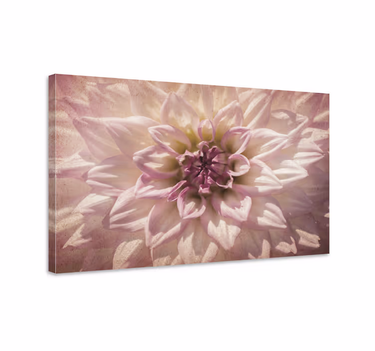 Quadro de flores centro de mesa floral delicado - TenStickers