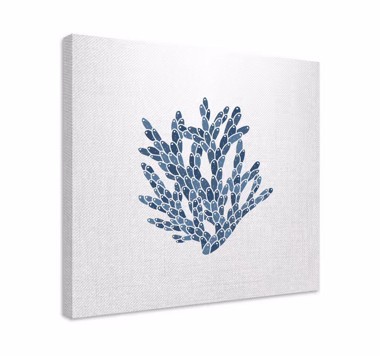 Quadro náutico design de plantas marinhas - TenStickers