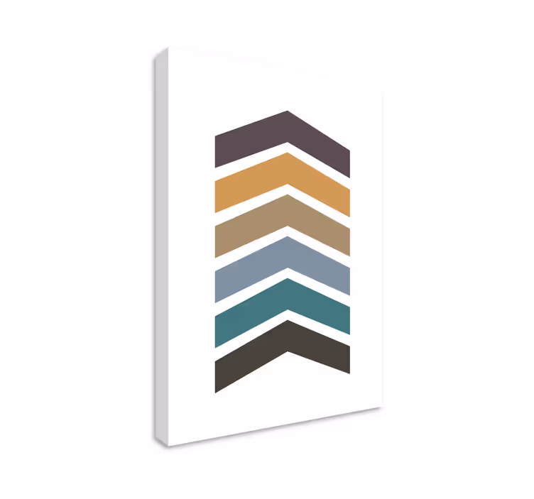 Quadro decorativo para sala Cores da terra seta produtonórdico - TenStickers