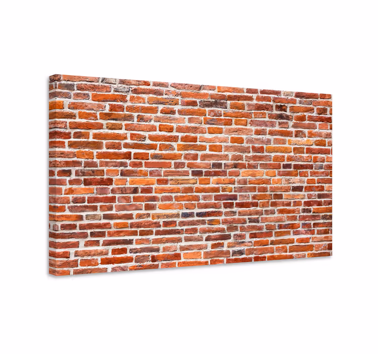 Quadro decorativo para sala Tijolos clássicos "estilo industrial" - TenStickers