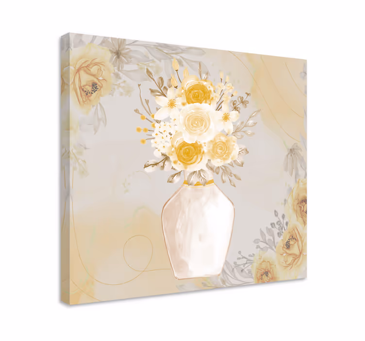 Quadro de flores composição de flores graciosas - TenStickers