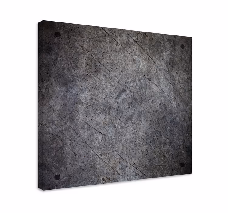 Quadro decorativo abstrato superfície cinza texturizada - TenStickers